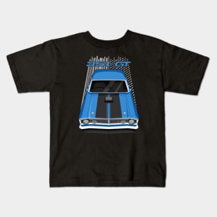 Ford Falcon XY GTHO Phase 3 - Blue Kids T-Shirt